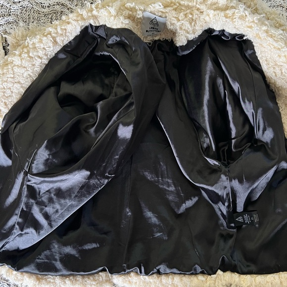 UNIF X UO Poodle Sherpa Moto Jacket - Picture 11 of 12